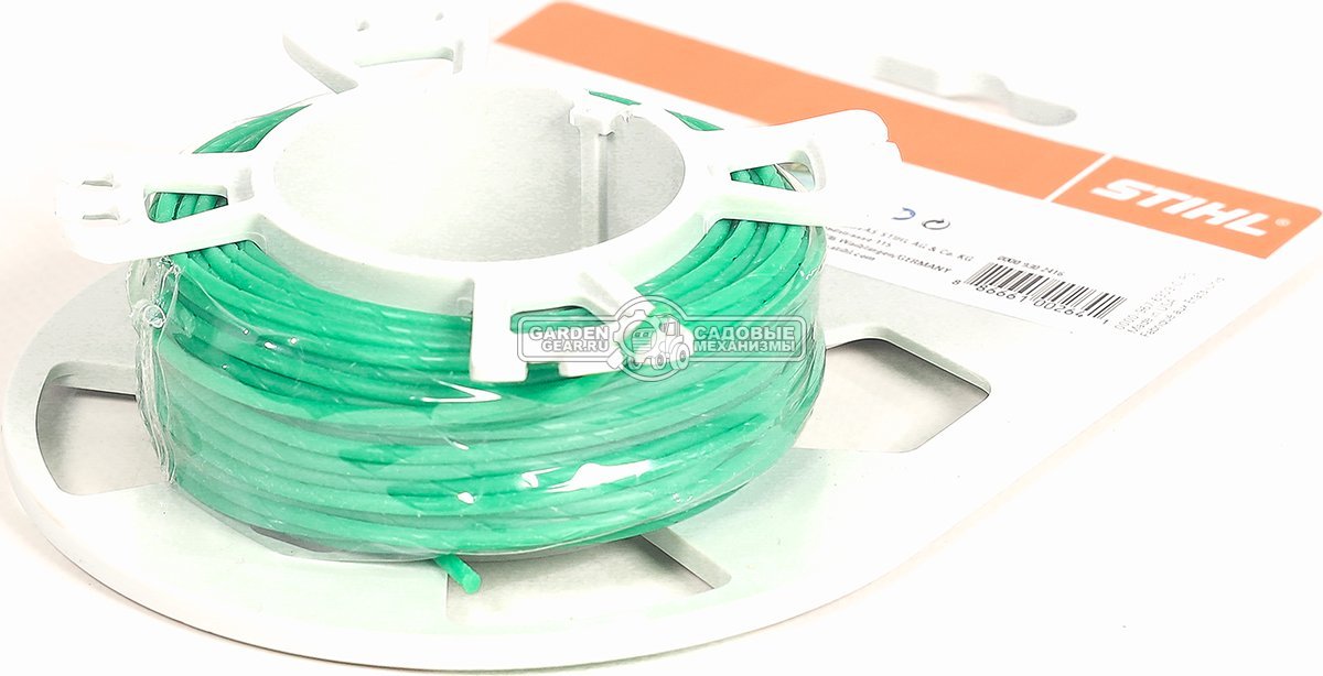 Леска триммерная Stihl 2,0 мм., витая, бесшумная 14 м.