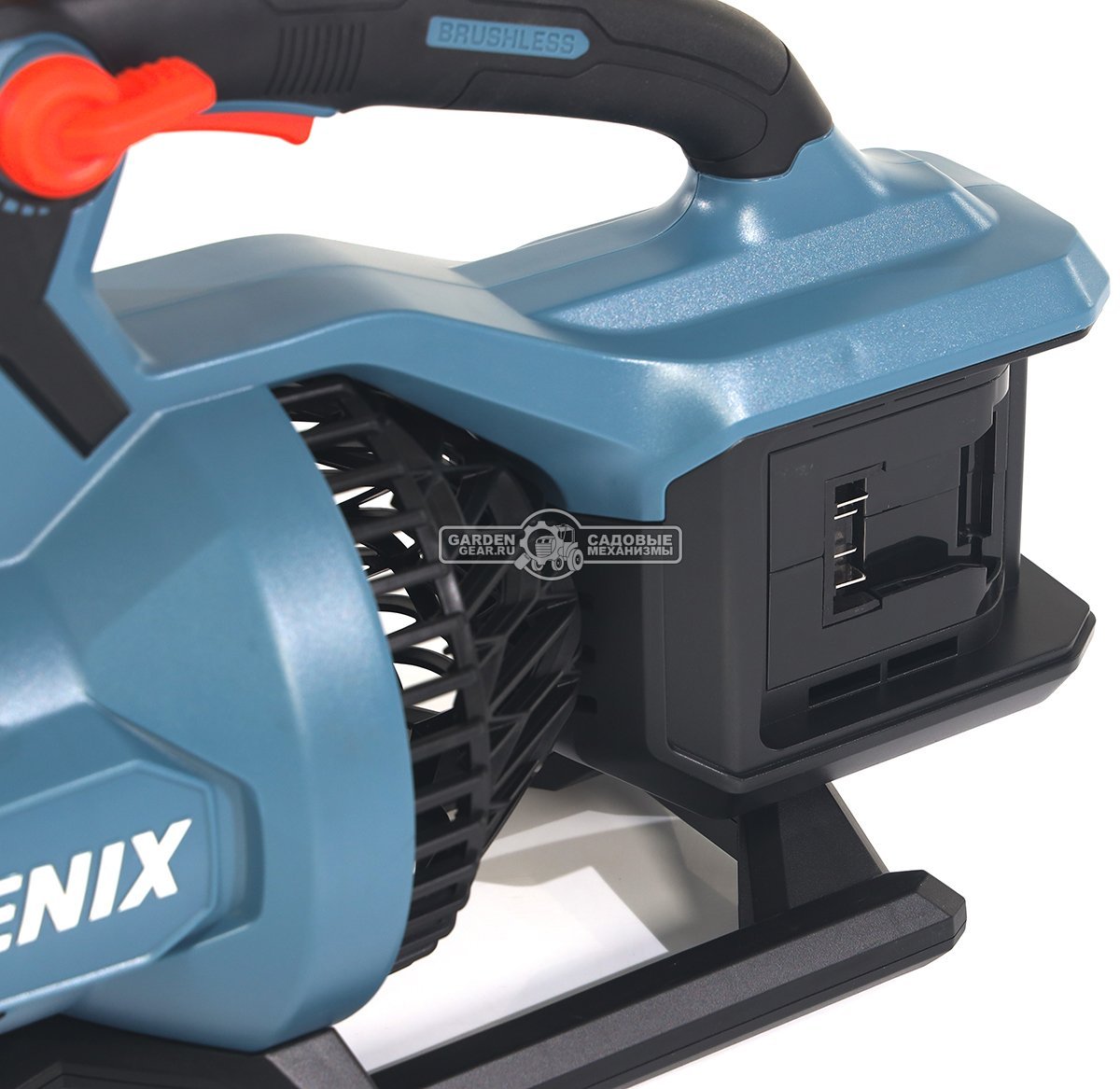 Воздуходувка аккумуляторная Senix BLAX2-M2-EU с 2 АКБ 4 А/ч и ЗУ (PRC, 2x20В, BL, 60 м/с, 1200 м3/ч, 2.7 кг)