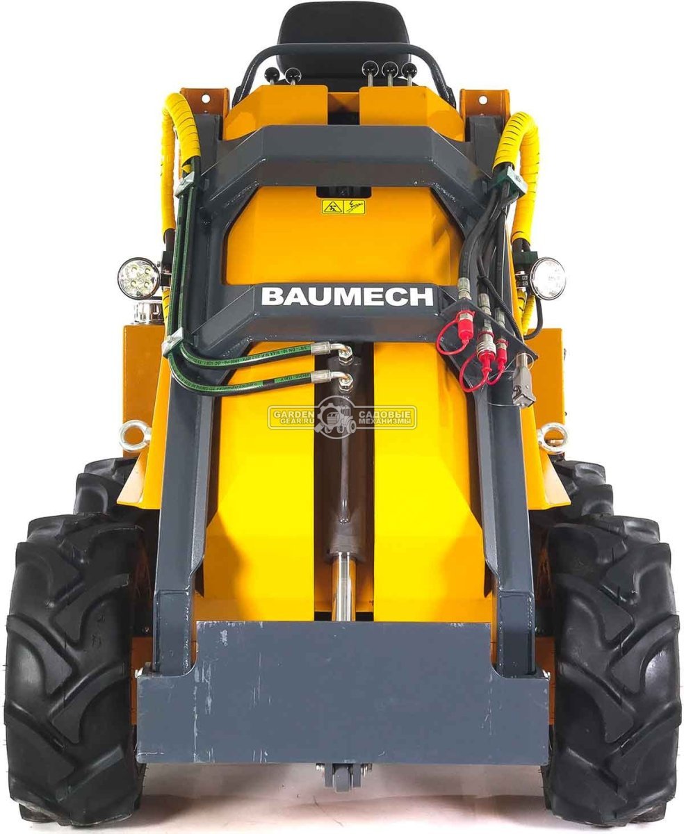 Универсальная машина мини-погрузчик Baumech ML-02 Pro + гидравлическая щётка 115 см., с двигателем Zongshen GB750 EFI V-Twin инжектор