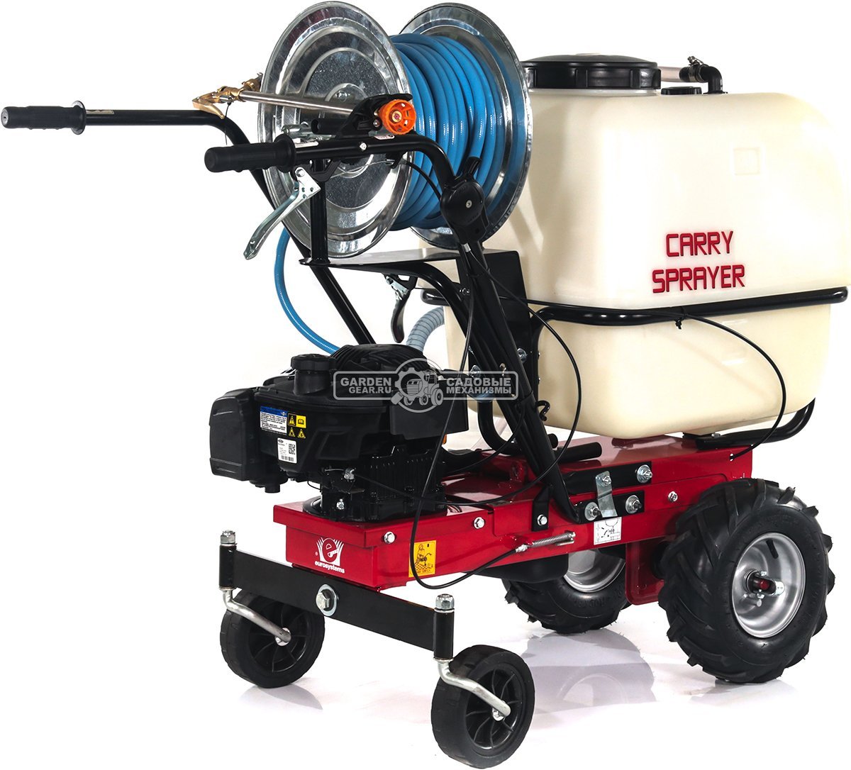 Самоходный опрыскиватель Eurosystems Carry Sprayer B&S (ITA, 190 см3., 29 л./мин., 120 л., 85 кг.)