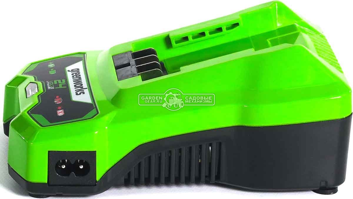 Зарядное устройство GreenWorks G24C4 быстрой зарядки для аккумуляторов 24В (4 А)