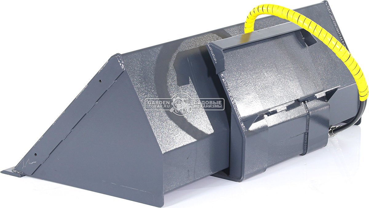 Ковш с саморазгрузкой Baumech 110 см., объём 130 л., с разделительной перегородкой, 80,5 кг.