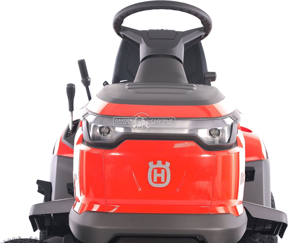Садовый трактор Husqvarna TC 112 (PRC, Husqvarna 413AE, 413 куб.см., гидростатика, травосборник 220 л., ширина кошения 95 см, 198 кг.)