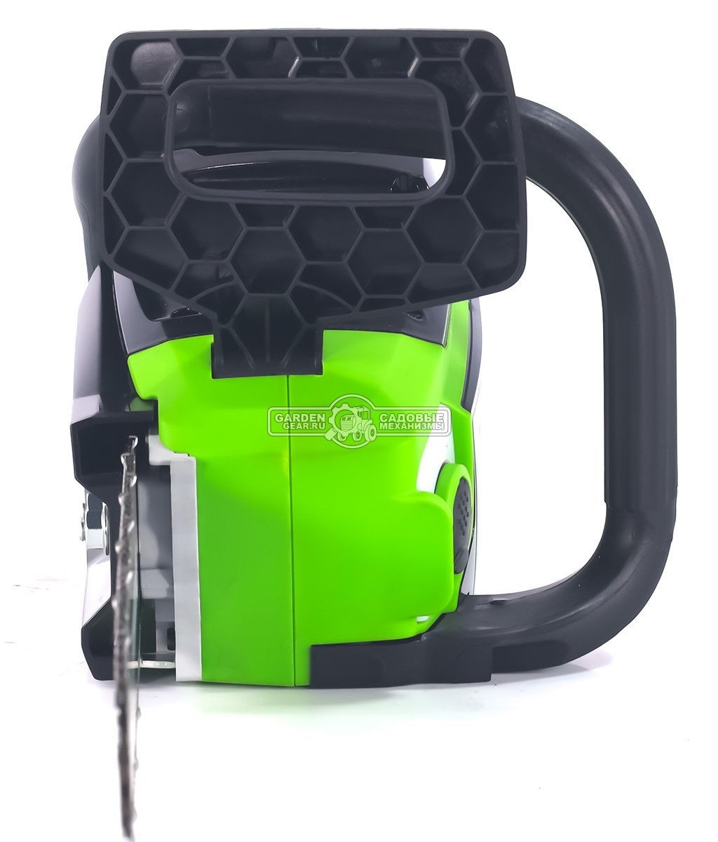 Пила аккумуляторная цепная GreenWorks GD40CS15 без АКБ и ЗУ (PRC, Li-ion 40В, беcщеточная, 14"/35 см, 5.0 кг)