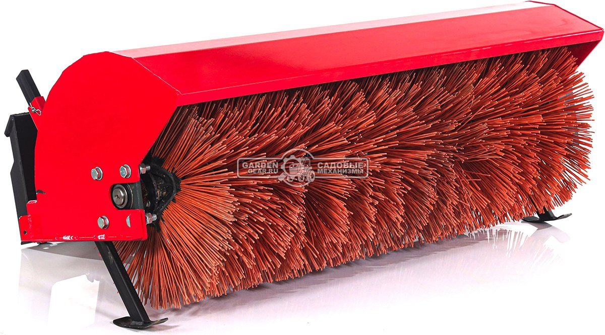 Мини-погрузчик шарнирно сочленённый RED RBF-03 + щетка коммунальная (Zongshen GB750EFI 30 л.с., до 700 кг., ковш 150 л., 1270 кг.)