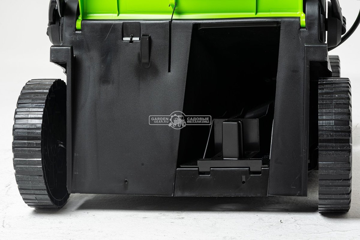 Газонокосилка аккумуляторная GreenWorks G24X2LM41 с 2 АКБ 4 А/ч и ЗУ (PRC, 2х24В, 41 см, пластик, мульчирование, 50 л, 18 кг)