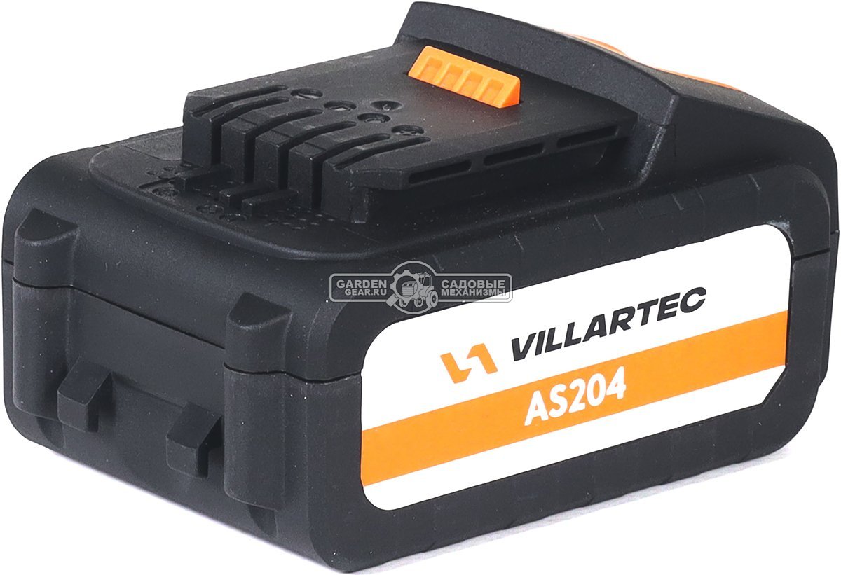 Аккумулятор Villartec AS204 (Li-ion 20В, 4 А/ч)