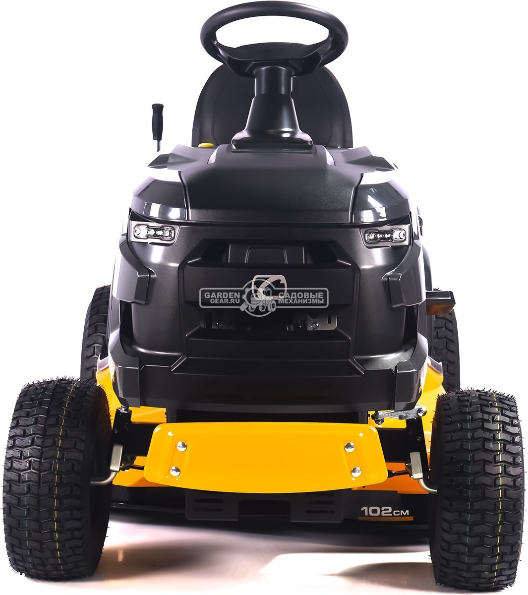 Садовый трактор Cub Cadet LT3 R102 (PRC, Cub Cadet V-Twin, 679 куб.см., гидростатика, травосборник 245 л, ширина кошения 102 см, 211 кг)