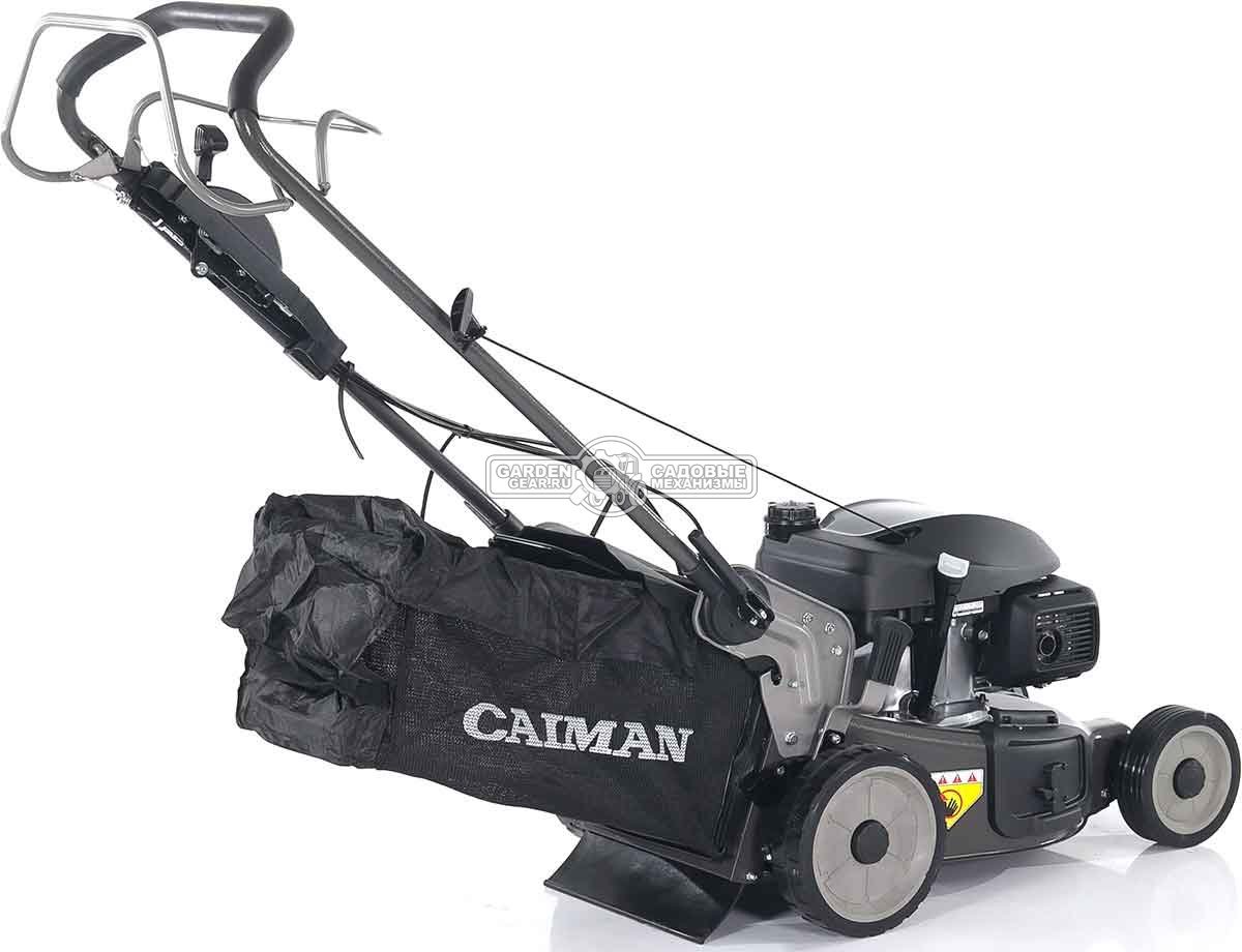 Газонокосилка бензиновая Caiman Ferro 47HV (RUS, 47 см, Honda GCVx 145, 146 см3, сталь, 4 в 1, 50 л, 41.2 кг)