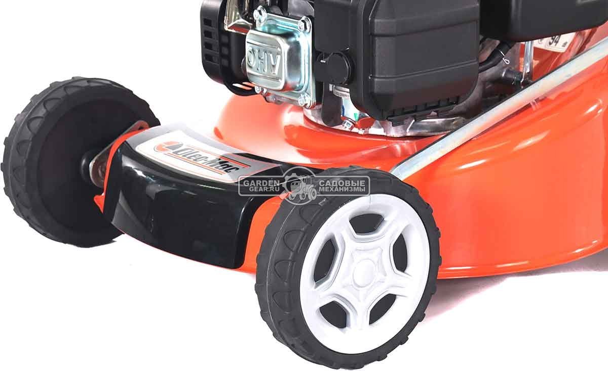 Газонокосилка бензиновая Oleo-Mac GV 44 TK Comfort Plus (ITA, 41 см, EMAK K450, 123 см3, сталь, 60 л, 24,5 кг.)