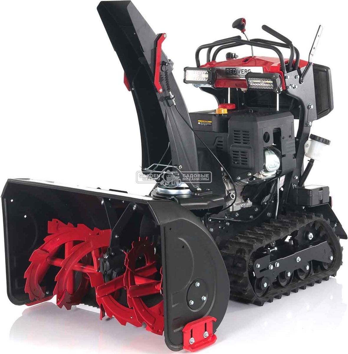 Снегоуборщик RedVerg PROLine RD-SBS87/15TBH с платформой оператора (PRC, 87 см, Loncin, 420 см3, эл/стартер от АКБ 12В, дифференциал, фара, 145 кг)