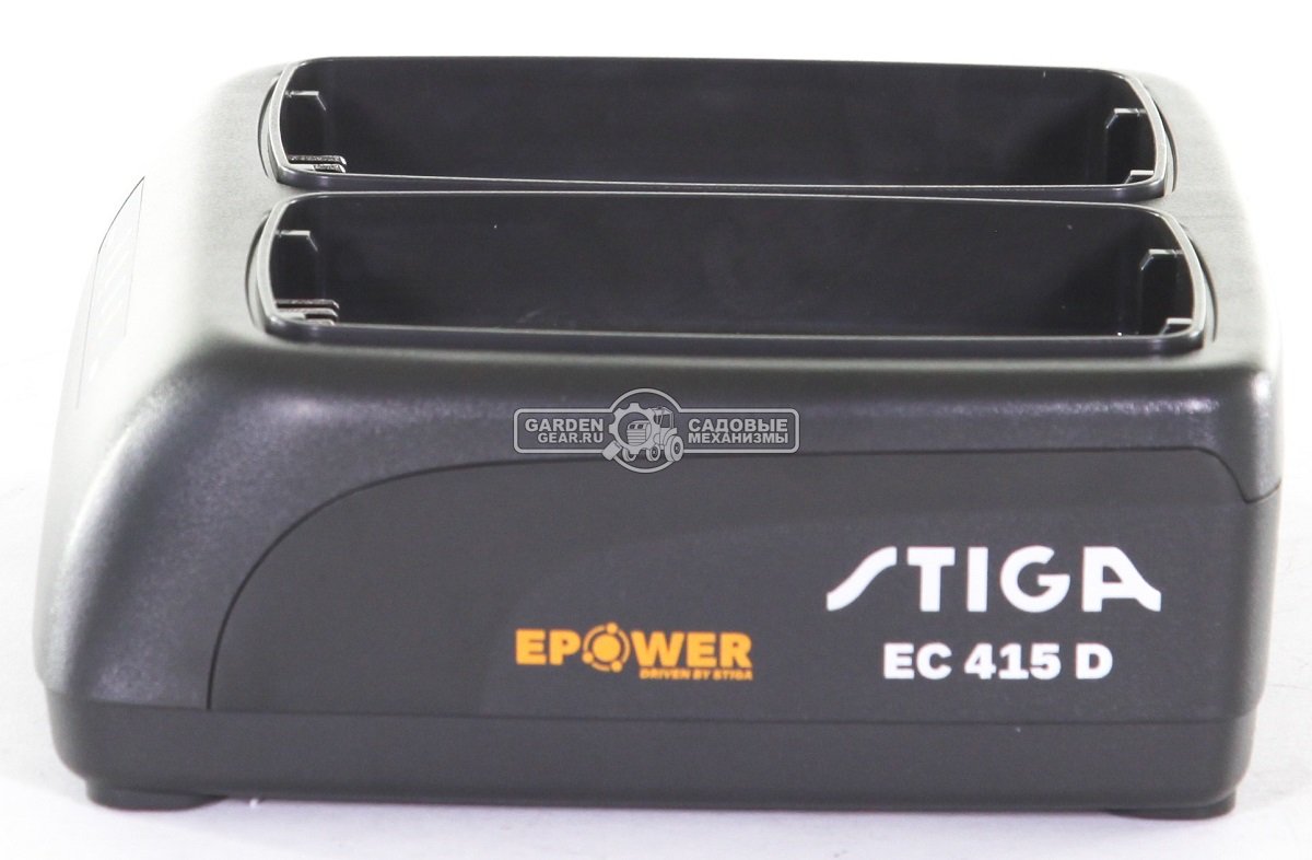 Зарядное устройство Stiga EC 415 D двойное стандартное (PRC, для аккумуляторов 48V, 500 серии, мощность 1,5 А, 1,0 кг.)