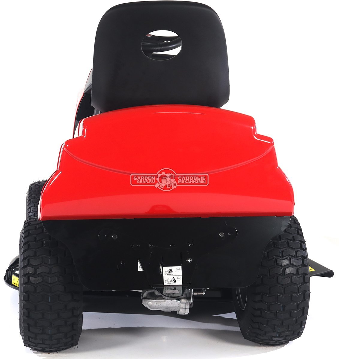 Садовый трактор SABO 110-S (GER, Sabo V-Twin, 708 куб.см., гидростатика, боковой выброс, мульчирование, ширина кошения 110 см, 234 кг.)