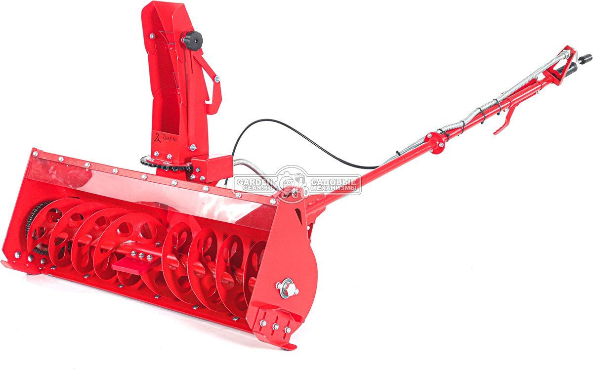 Снегоуборщик роторный одноступенчатый ZimAni GST 90 для садовых тракторов TC / TS (для установки требуется монтажная рама и шкив)