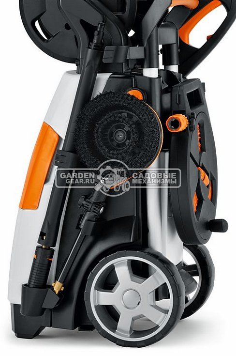 Мойка высокого давления Stihl RE 163 (PRC, 10-150/160 Бар, 570/650 л/ч, латунные клапана, керамические поршни, шланг 9 м, 26.6 кг)