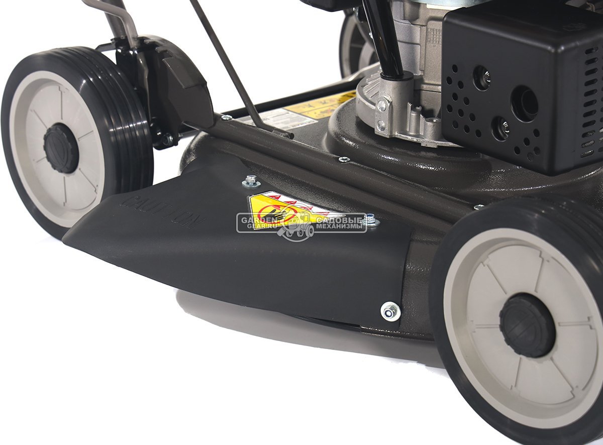 Газонокосилка бензиновая несамоходная Caiman Fasto SD 55CP с боковым выбросом (RUS, 55 см., Caiman Green Engine, 196 см3, сталь, 32 кг)