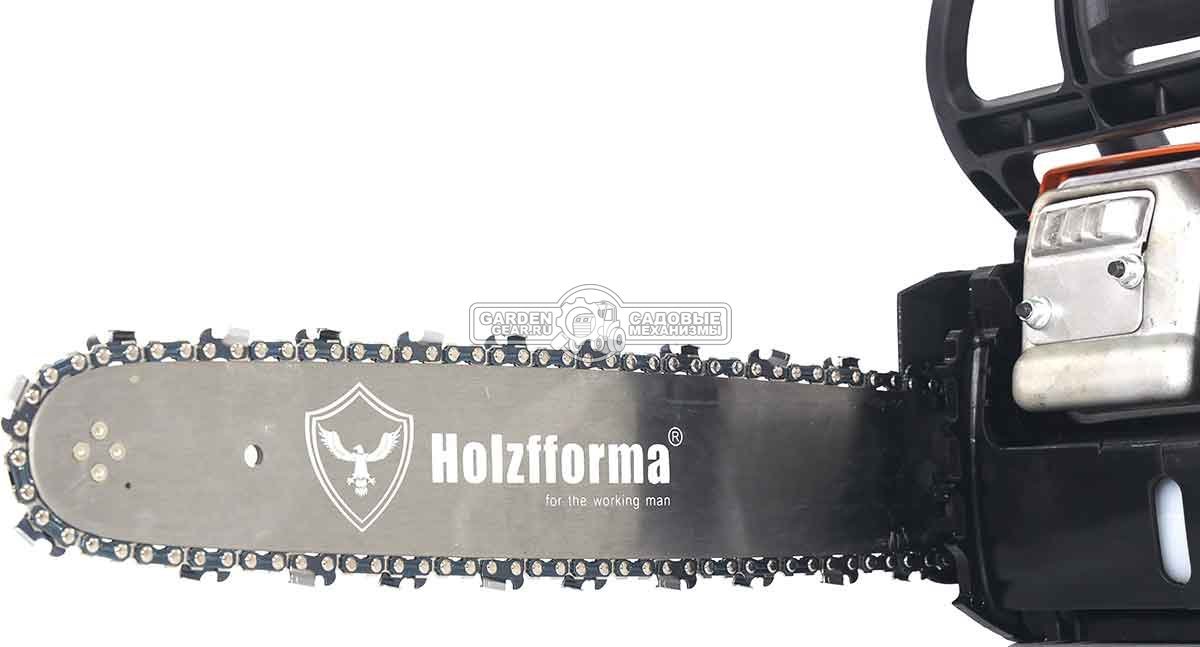 Бензопила Holzfforma G180 16" Black Edition (PRC, 31,8 куб.см., 1,5 кВт/2,0 л.с., 3/8", 1,3 мм, 55E, 4,1 кг.)