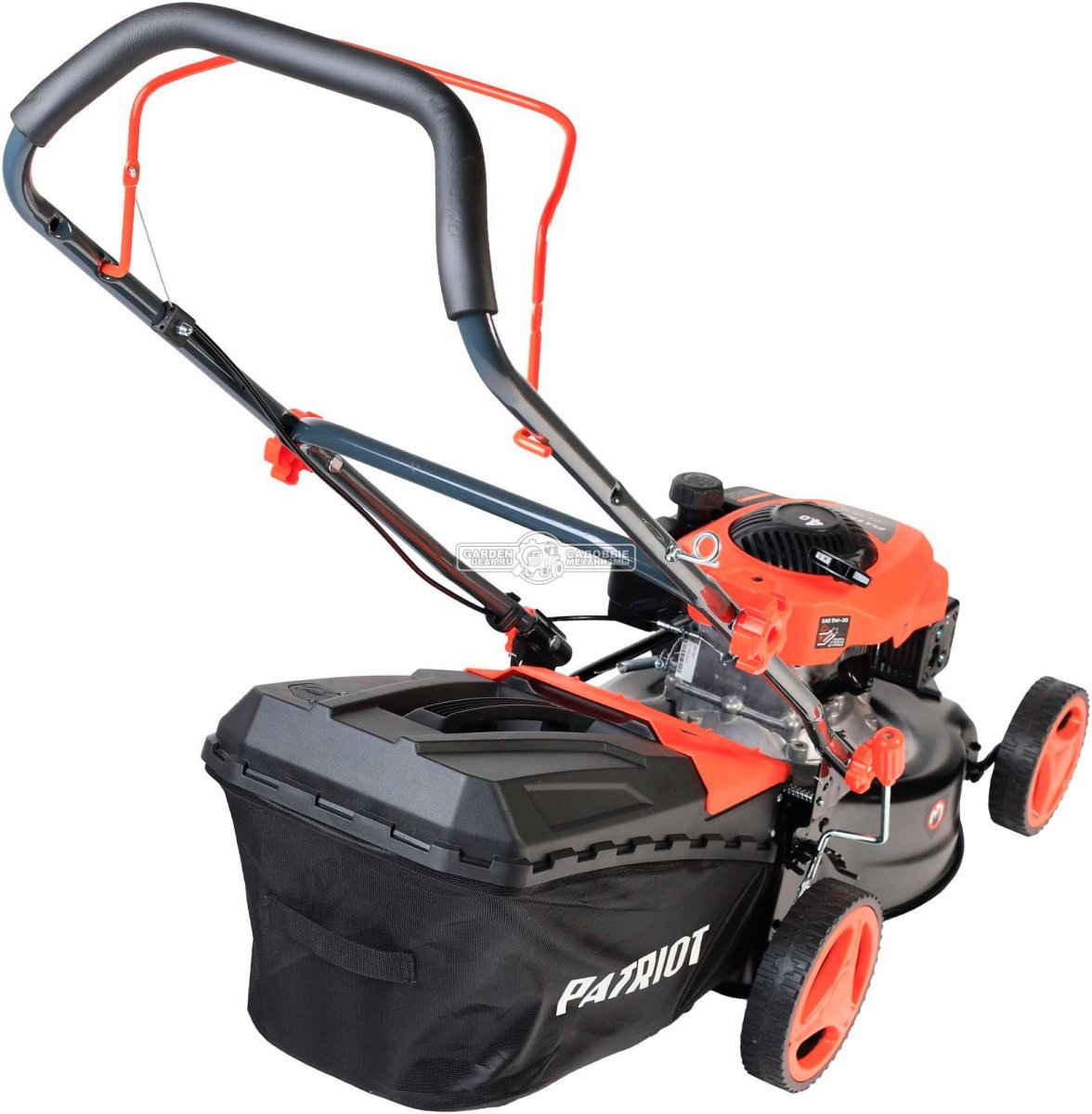 Газонокосилка бензиновая несамоходная Patriot PT 41 LM (PRC, 150 см3, Patriot, 41 см, сталь, 40 л, 20 кг)