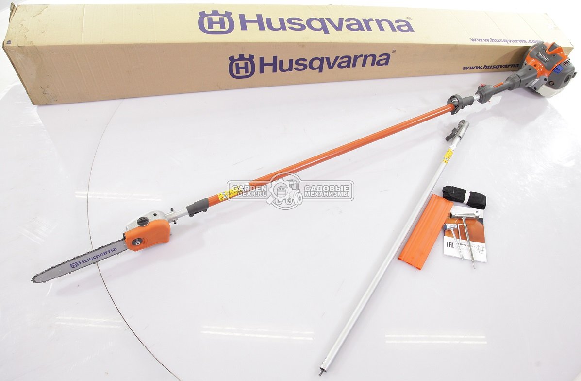 Высоторез бензиновый Husqvarna 525P5S 12&quot; (SWE, 25 см3, 1.3 л.с., X-Torq, шина 30 см, разъёмная штанга 3.5 м, 6.4 кг)