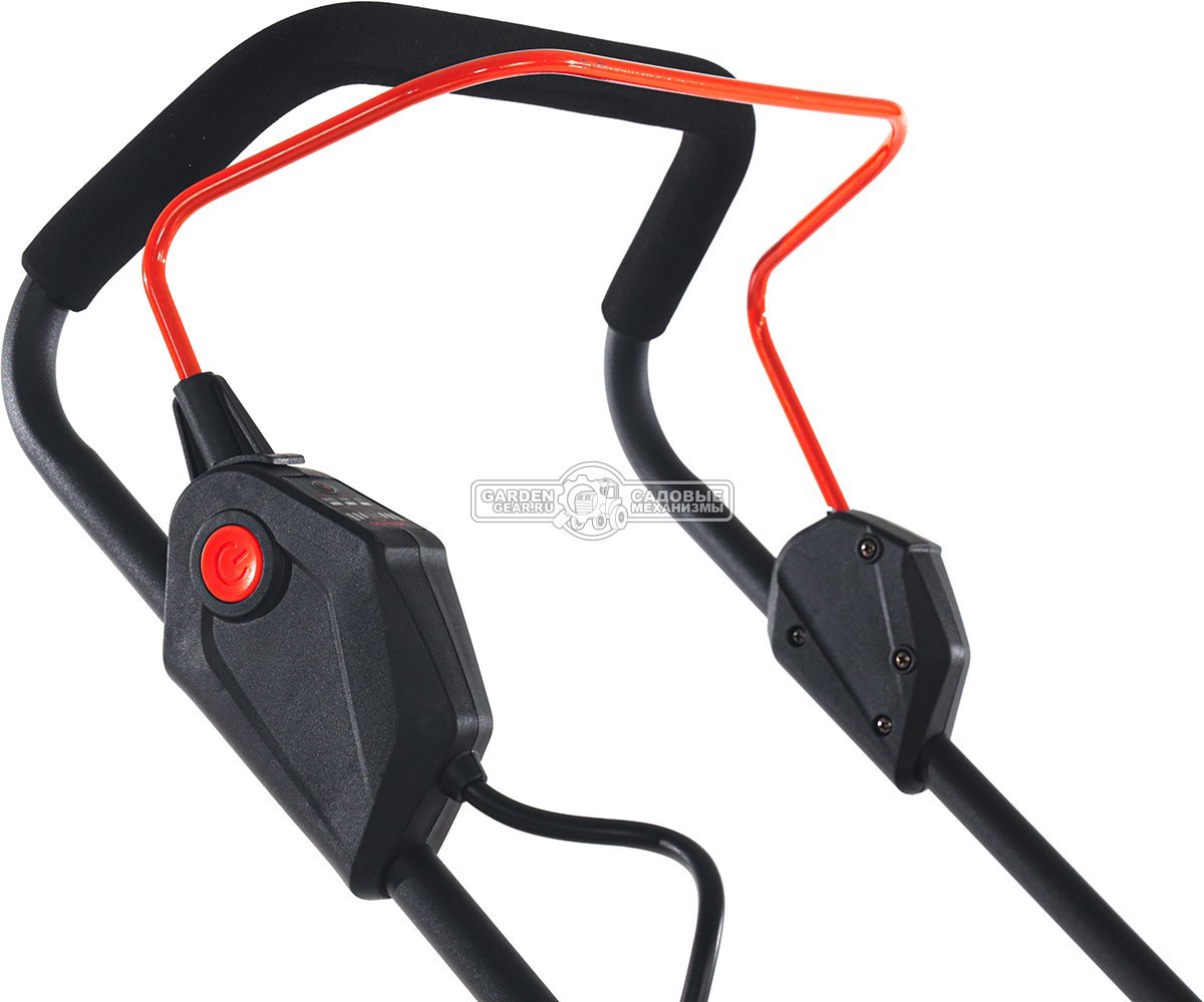 Газонокосилка аккумуляторная Daewoo DLM 4042Li SET с 2 АКБ 5 А/ч и ЗУ (PRC, 40 см, BL 2x21В, пластик, мульчирование, 50 л, 13.2 кг)