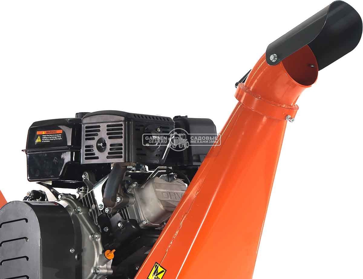 Измельчитель веток ZimAni LS 150 PRO (PRC, Loncin 622 куб.см., 20 л.с., с эл.старт, дисковый, ветки до 150 мм, двуосный прицеп, 252 кг.)