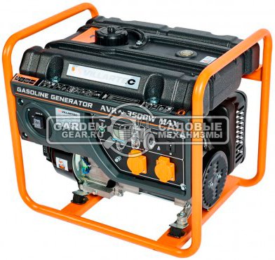 Бензиновый генератор Villartec GG4000 (PRC, 223 см3, 3.2/3.5 кВт, медь, 15 л, 47 кг)