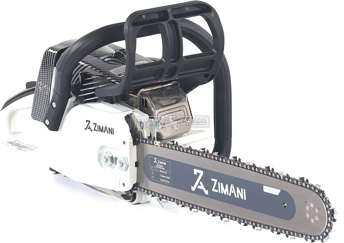 Бензопила ZimAni MS 260 Pro 16" (PRC, 50.2 куб.см., 2,6 кВт/3,5 л.с., 0.325", 1.6 мм, 67E, корпус Carbon Fiber, Elastostart, 4,8 кг.)