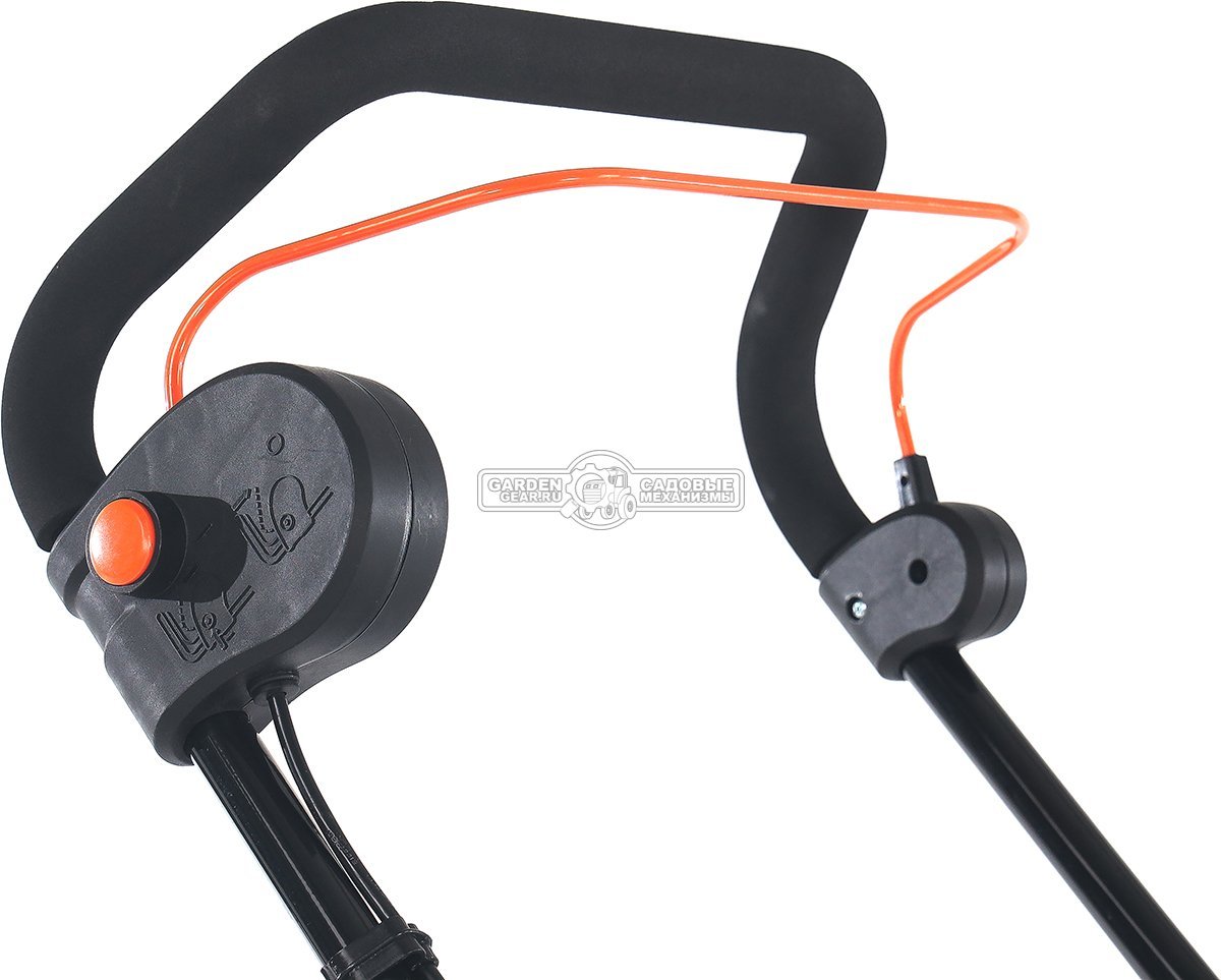 Газонокосилка аккумуляторная Yard Fox EL3435B SET с АКБ 2.5 А/ч и ЗУ (PRC, BL 40В, пластик, 34 см, 35 л, 8 кг)