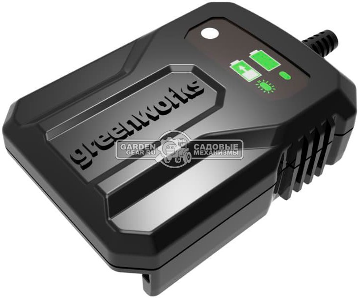 Аккумуляторный цепной сучкорез - минипила GreenWorks GD24CSMNXK2 с АКБ 2 А/ч и ЗУ (PRC, BL 24В, шина 6&quot;/15 см, 1/4&quot;-1.1-32E, 1.9 кг)