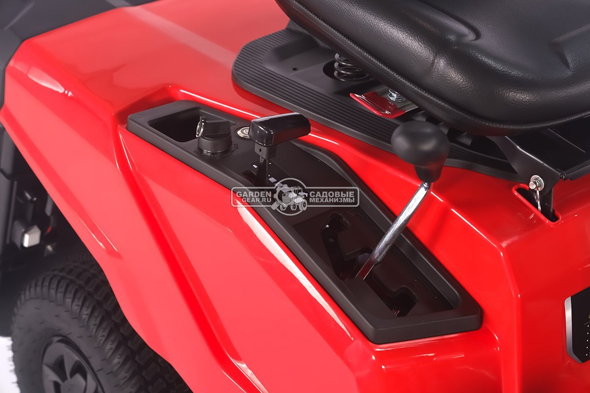 Садовый минирайдер Evoline TRG 66 CV (PRC, EVOline, 224 куб.см., вариатор CVT, травосборник 150 л, ширина кошения 66 см, 3 в 1, 130 кг)