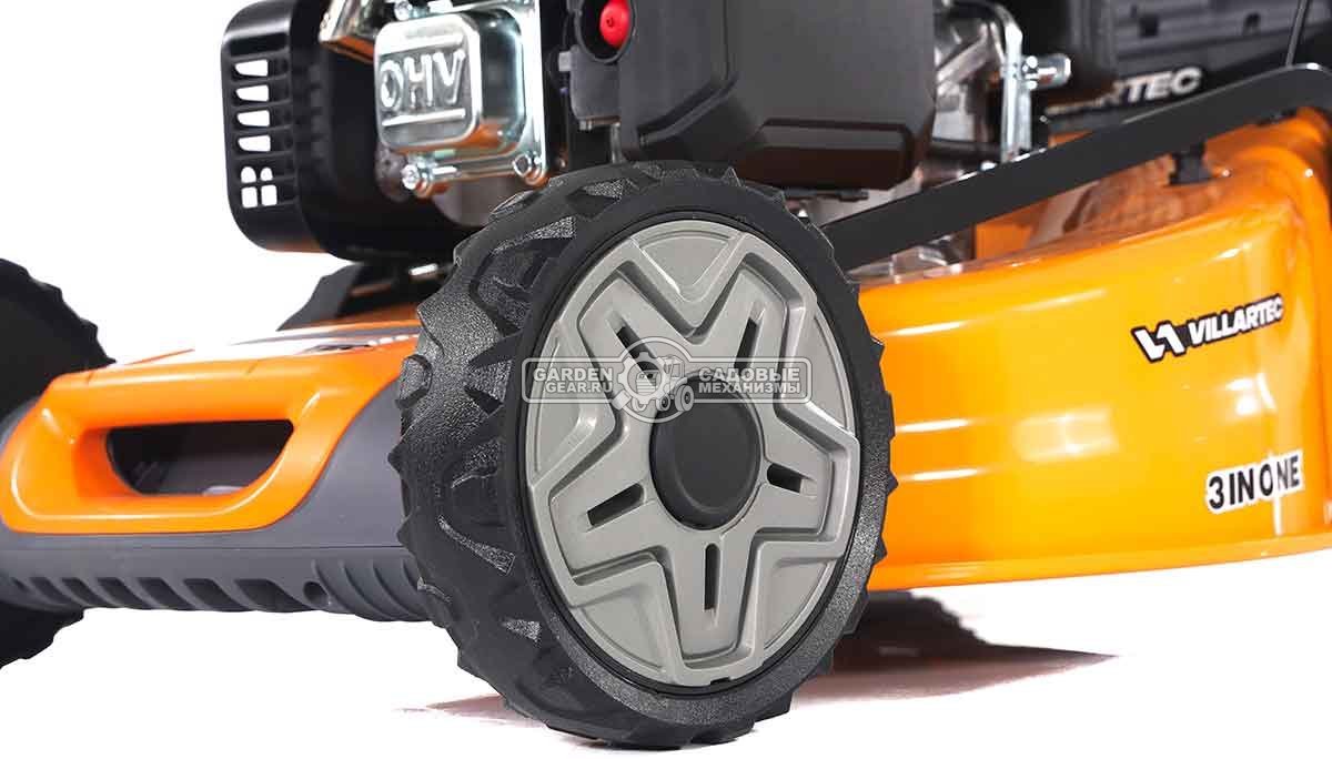 Газонокосилка бензиновая Villartec MB 3751T Country (PRC, 51 см, Loncin Ready Start, 166 см3, сталь, 3 в 1, 65 л, 33.3 кг)