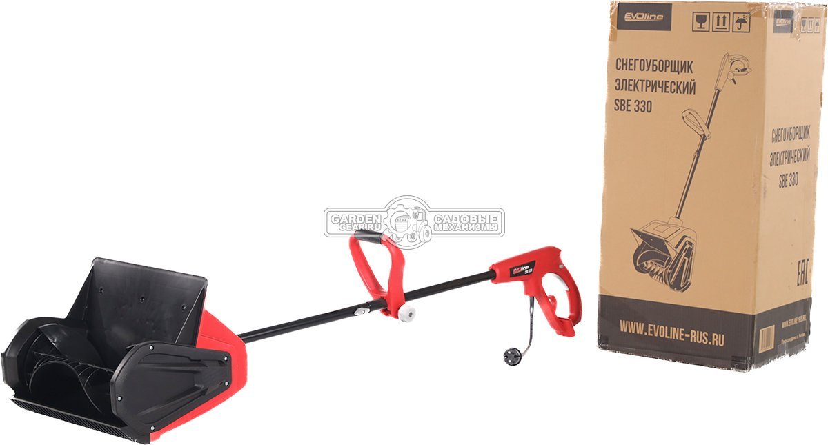 Снегоуборщик электрический - электролопата EVOline SBE 330 (PRC, 33 см, 1200 Вт, 6.3 кг)