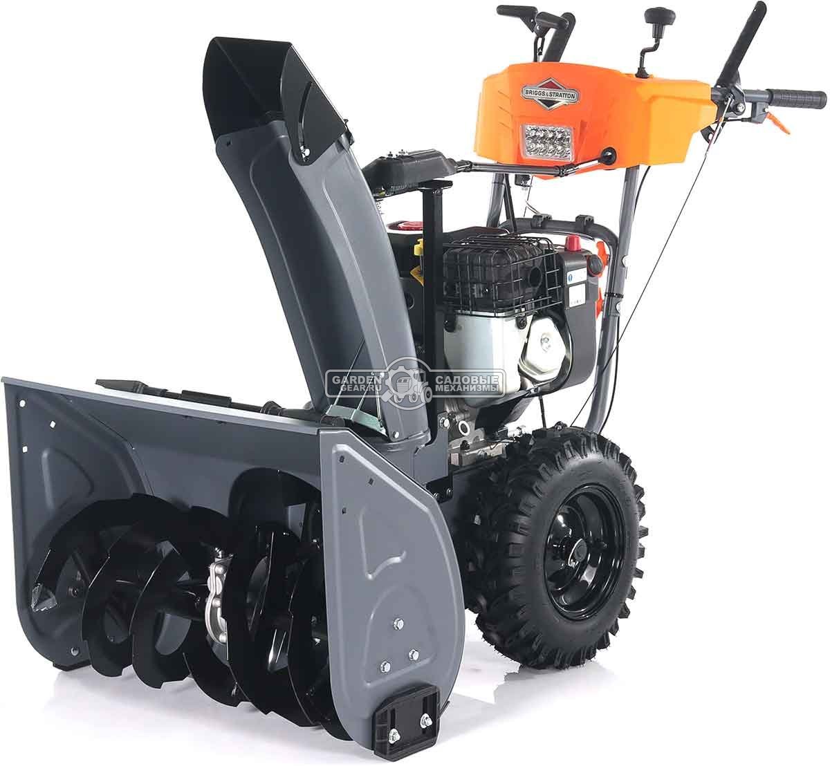 Снегоуборщик Villartec WB1070E (PRC, 70 см, B&S 306 см3, эл/стартер 220В, фара, подогрев рукояток, разблокировка колес, скорости 6/2, 109 кг)