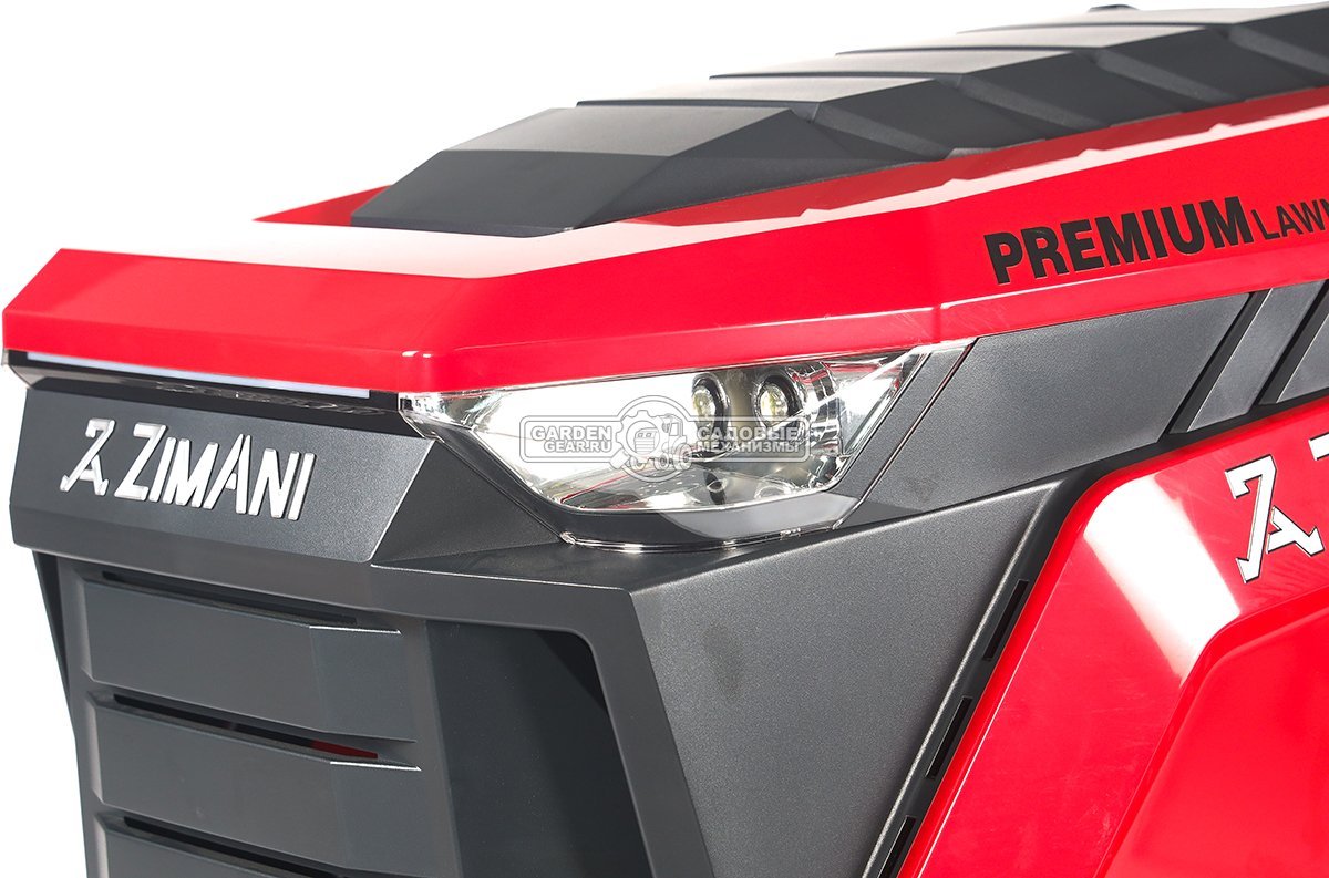 Садовый трактор ZimAni TS98HL MY2025 (PRC, Loncin 452 куб.см., гидростатика, боковой выброс, ширина кошения 98 см, LED панель, 168 кг)
