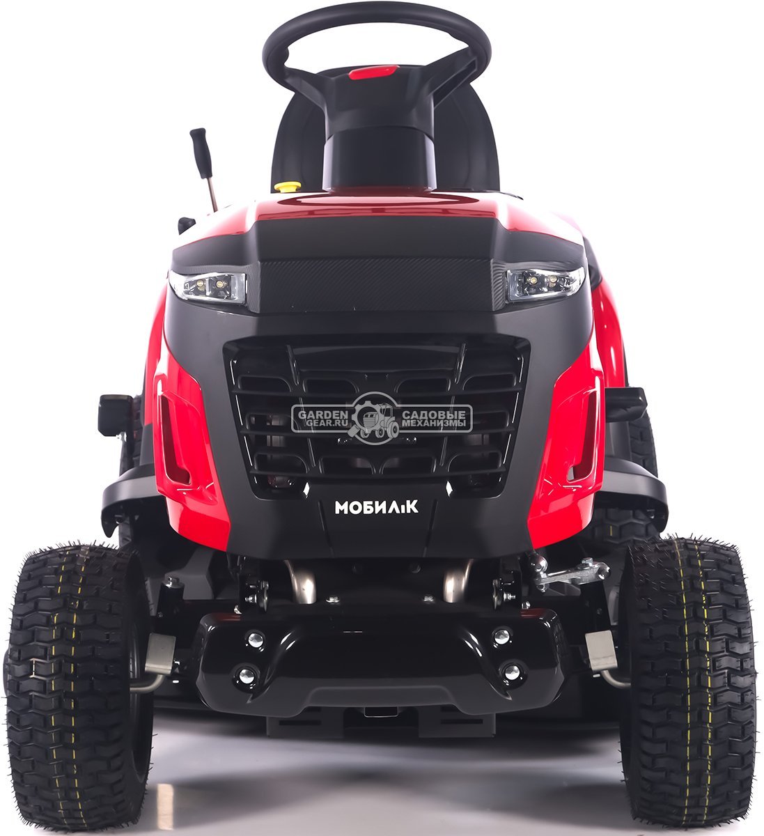 Садовый трактор Мобил К XP112 Премиум (PRC, Loncin V-Twin, 586 куб.см., гидростатика, мульчирование, 240 л., ширина кошения 110 см, 208 кг)