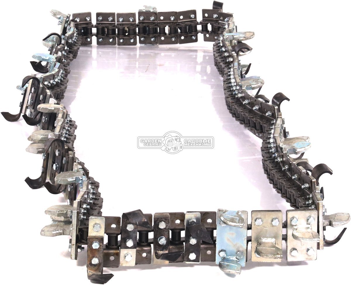 Сменная цепь Baumech 120 мм. с зубьями для траншеекопателя 1200 мм., 57 кг.