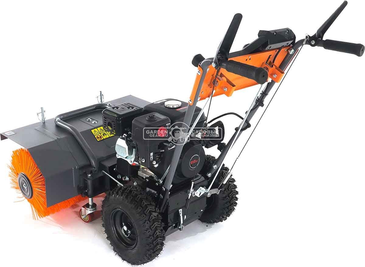 Подметальная машина Villartec S 7080E (PRC, 7.0 л.с., 212 см3, скорости 5/2, шир. 80 см., диам. 34,5 см., эл/стартер, фара, 70 кг)