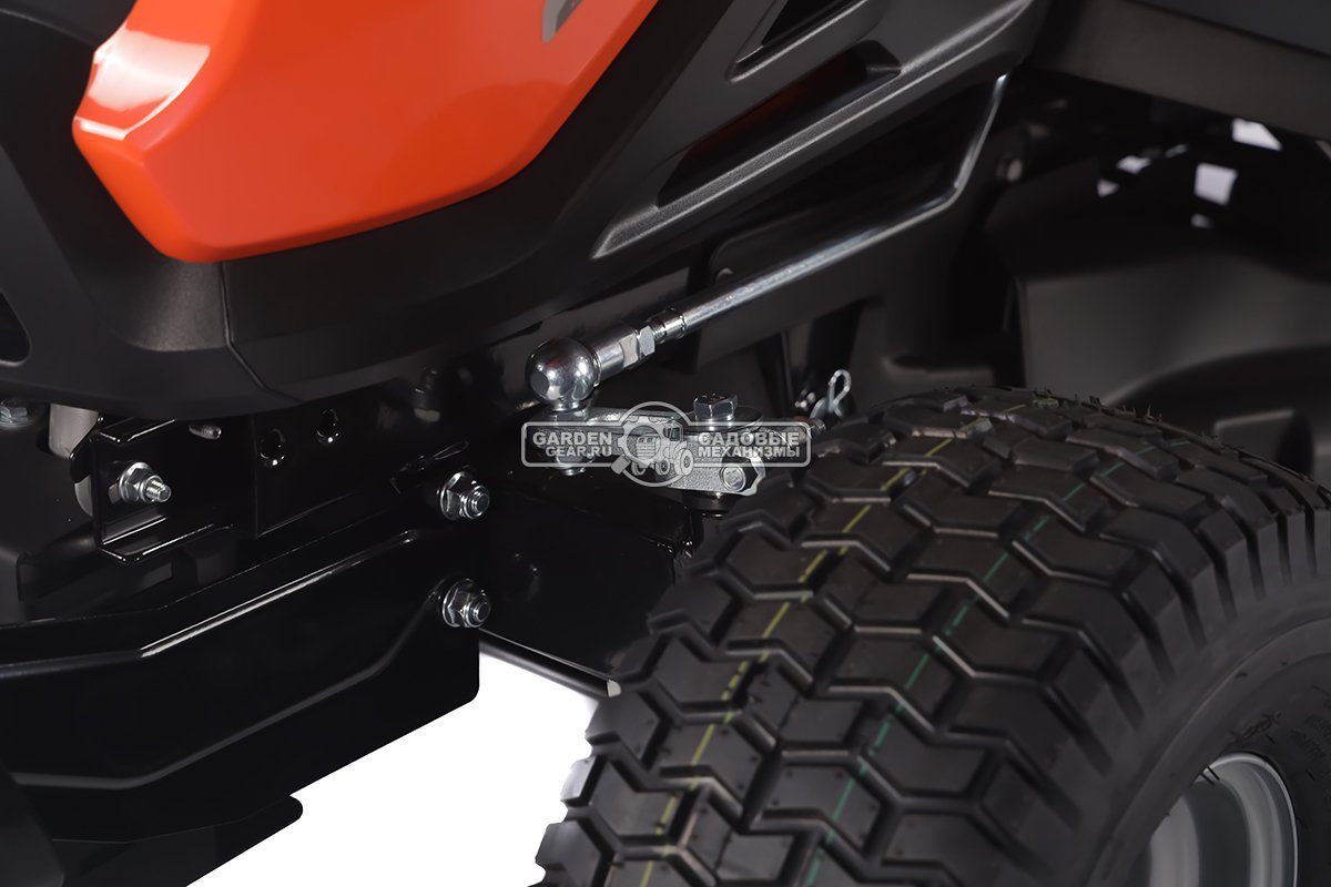 Садовый трактор Yard Fox Optima T 108 SDH (PRC, Loncin V-Twin 586 куб.см., гидростатика, боковой выброс, ширина кошения 108 см, 200 кг)