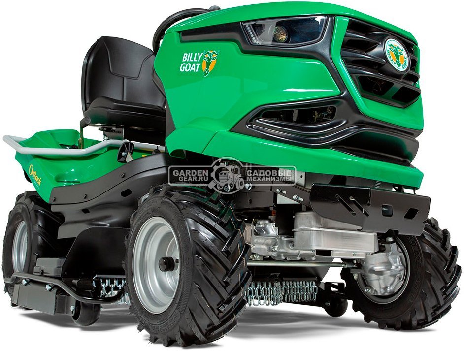 Садовый трактор для кошения высокой травы Billy Goat BCT4323BCE 4WD (CZE, 110 см, B&S 8260 CXi V-Twin, 724 см3, задний выброс, гидростатика, 338 кг)