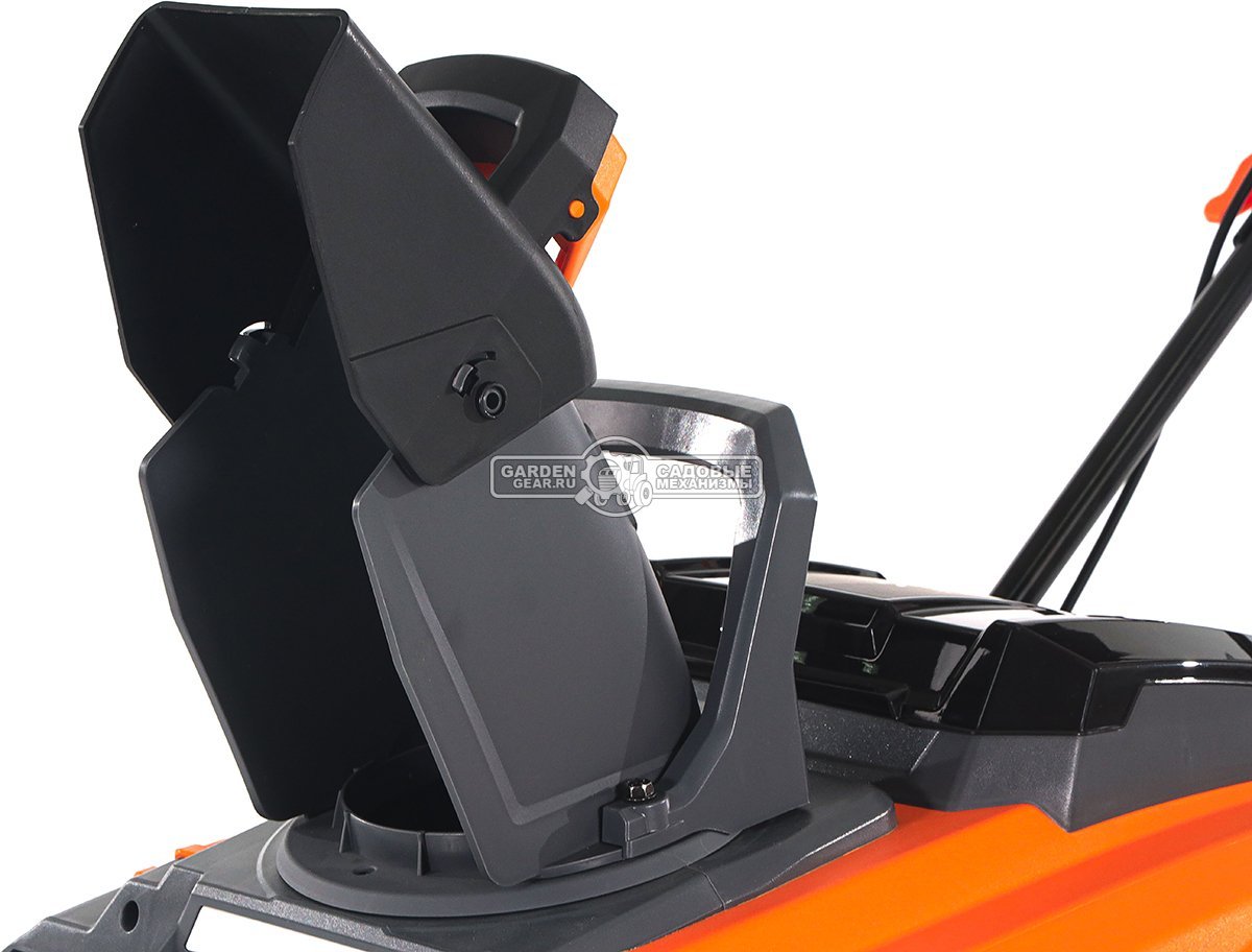 Снегоуборщик аккумуляторный Villartec WA4051 Set5 с АКБ 5 А/ч и ЗУ AM402 (PRC, BL 40В, ширина 51 см, фара, 2 порта для АКБ, 19 кг)