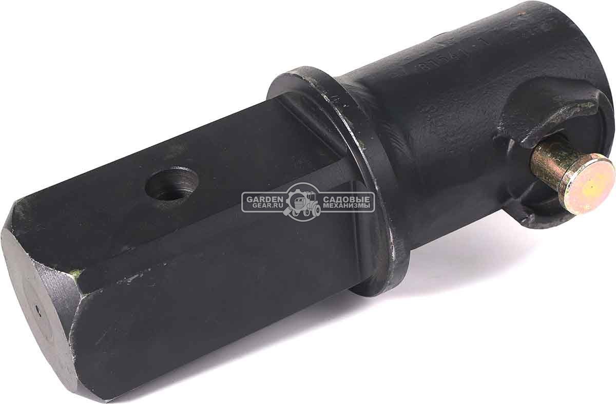 Переходник Delta 31-4907 с S4 (вал - D65) на S5 (хаб - кв.75) на бетоносмеситель BM180