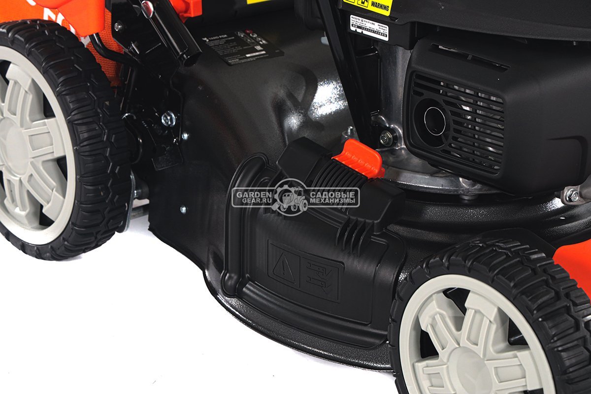 Газонокосилка бензиновая Yard Fox 46SH (PRC, 46 см, Honda GCV145, 145 см3, сталь, 3 в 1, 60 л, 27.9 кг)