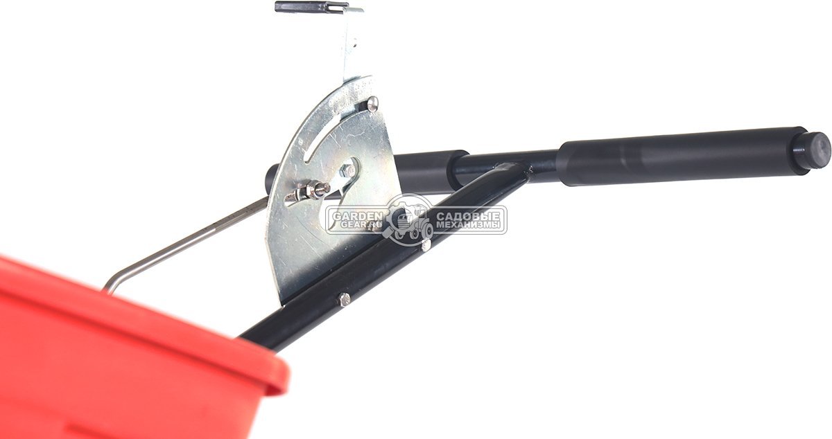 Тележка - разбрасыватель для удобрений, песка и реагентов RockMelt TC2036 оранжевая (PRC, 35 л / 35 кг, пневмоколеса 15"x6.00-6, вес 13.7 кг)