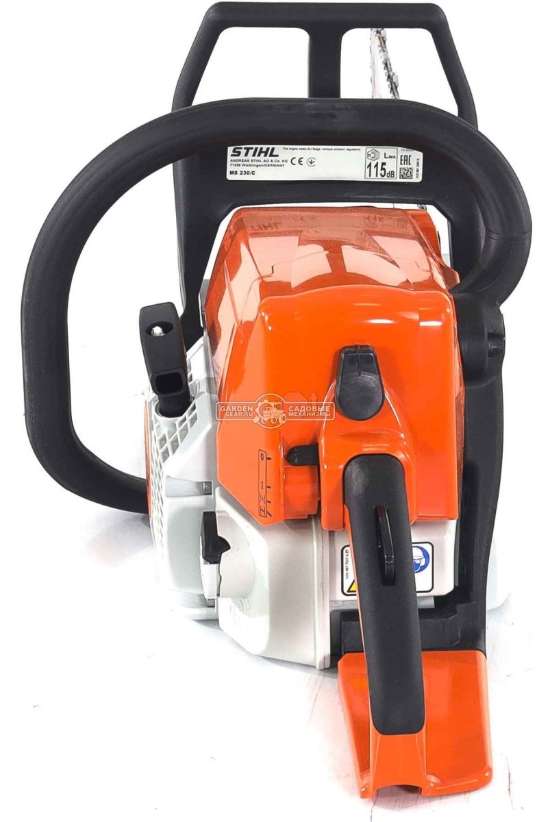 Бензопила Stihl MS 230 18" (PRC, 40.2 куб.см., 2.0 кВт/2.7 л.с., 3/8", 1.3 мм, 61E, 4.6 кг)