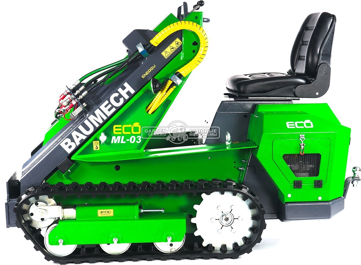 Универсальная машина мини-погрузчик Baumech ML-03 Eco с электродвигателем