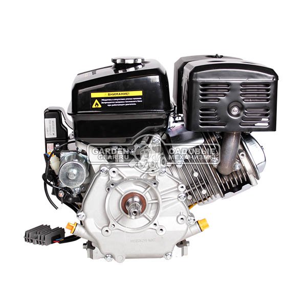 Бензиновый двигатель Champion G420HKE (PRC, 15 л.с., 420 см3. диам. 25 мм шпонка, эл. старт, 34 кг)