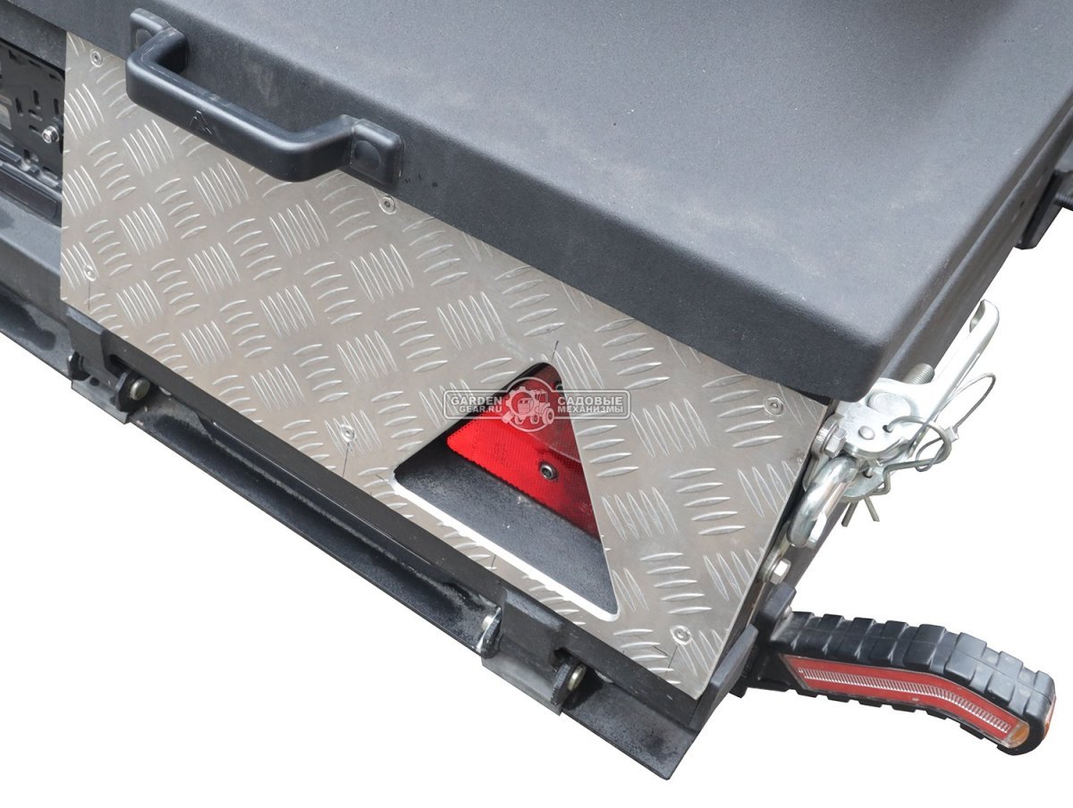 Прицеп с опускающейся платформой на пневмоподвеске Baltic Mechanic Polygon-City PC 750 Спарка для перевозки спецтехники, пневмолифт, крышка, 3500x1500