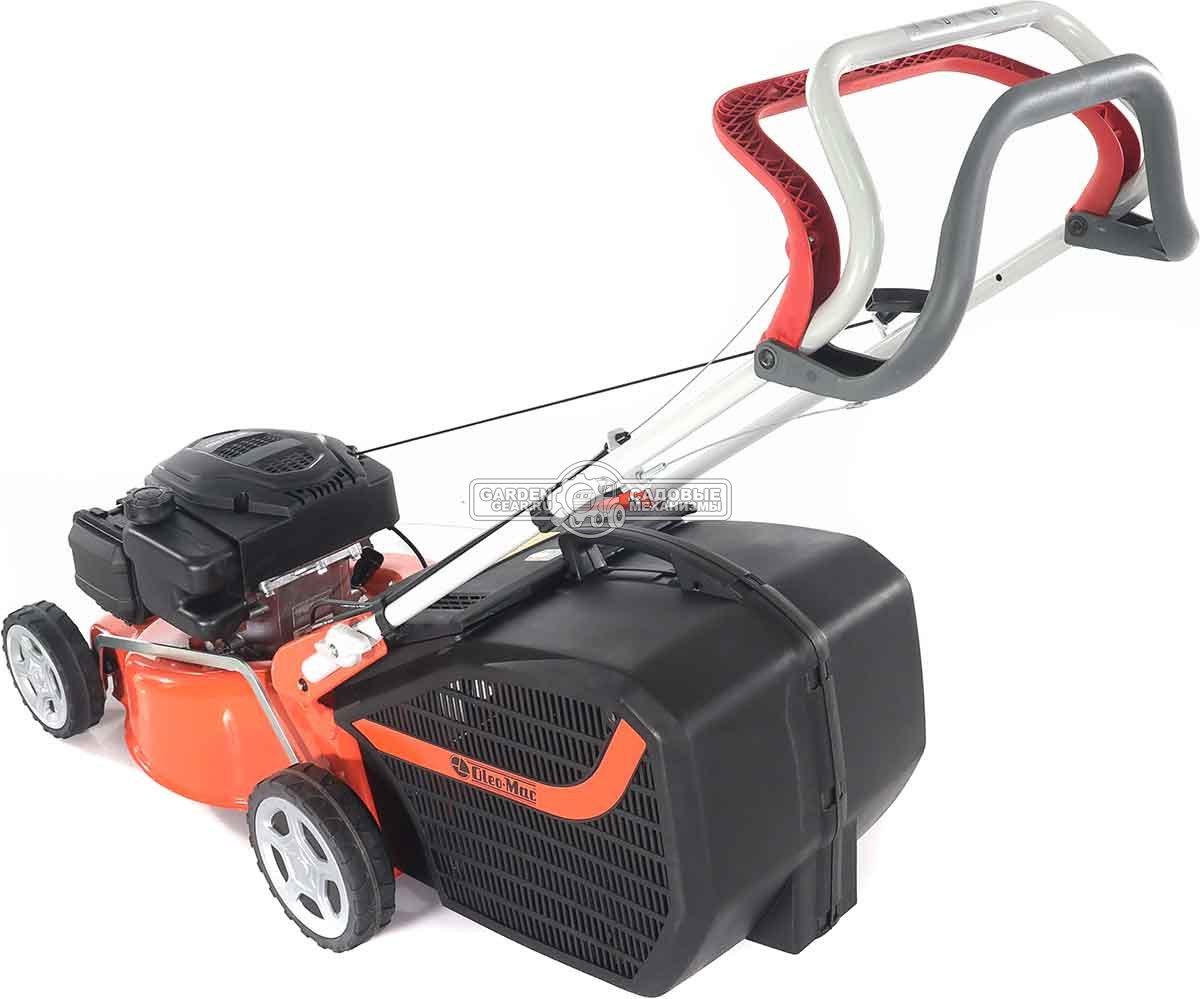 Газонокосилка бензиновая Oleo-Mac GV 44 TK Comfort Plus (ITA, 41 см, EMAK K450, 123 см3, сталь, 60 л, 24,5 кг.)
