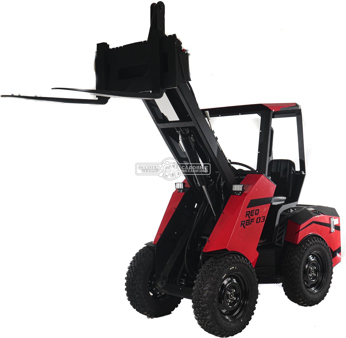 Вилы погрузочные RED 105 см. для мини-погрузчика, 148 кг.