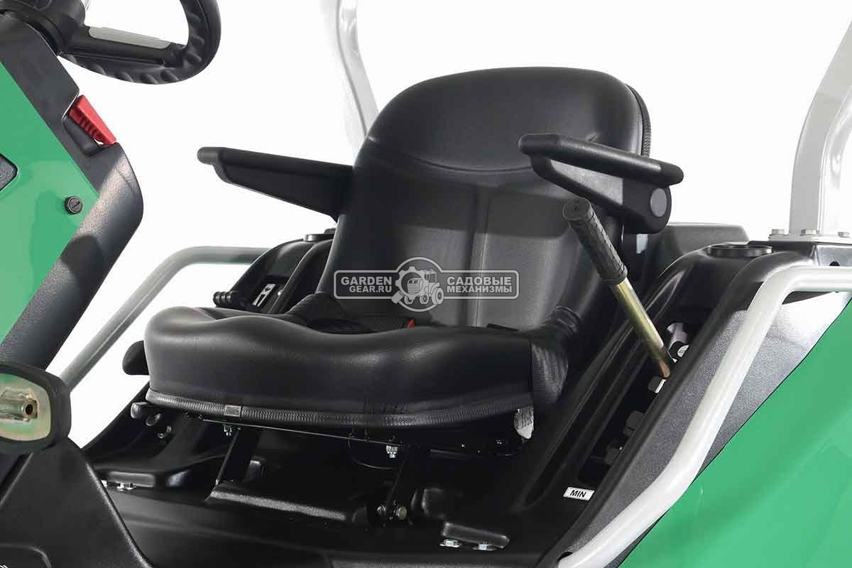 Садовый трактор для высокой травы и работы на склонах Caiman Anteo 4WD 137D2K (CZE, Kawasaki FS730 V-Twin, 726 куб.см., 132 см, дифференциал, 427 кг.)